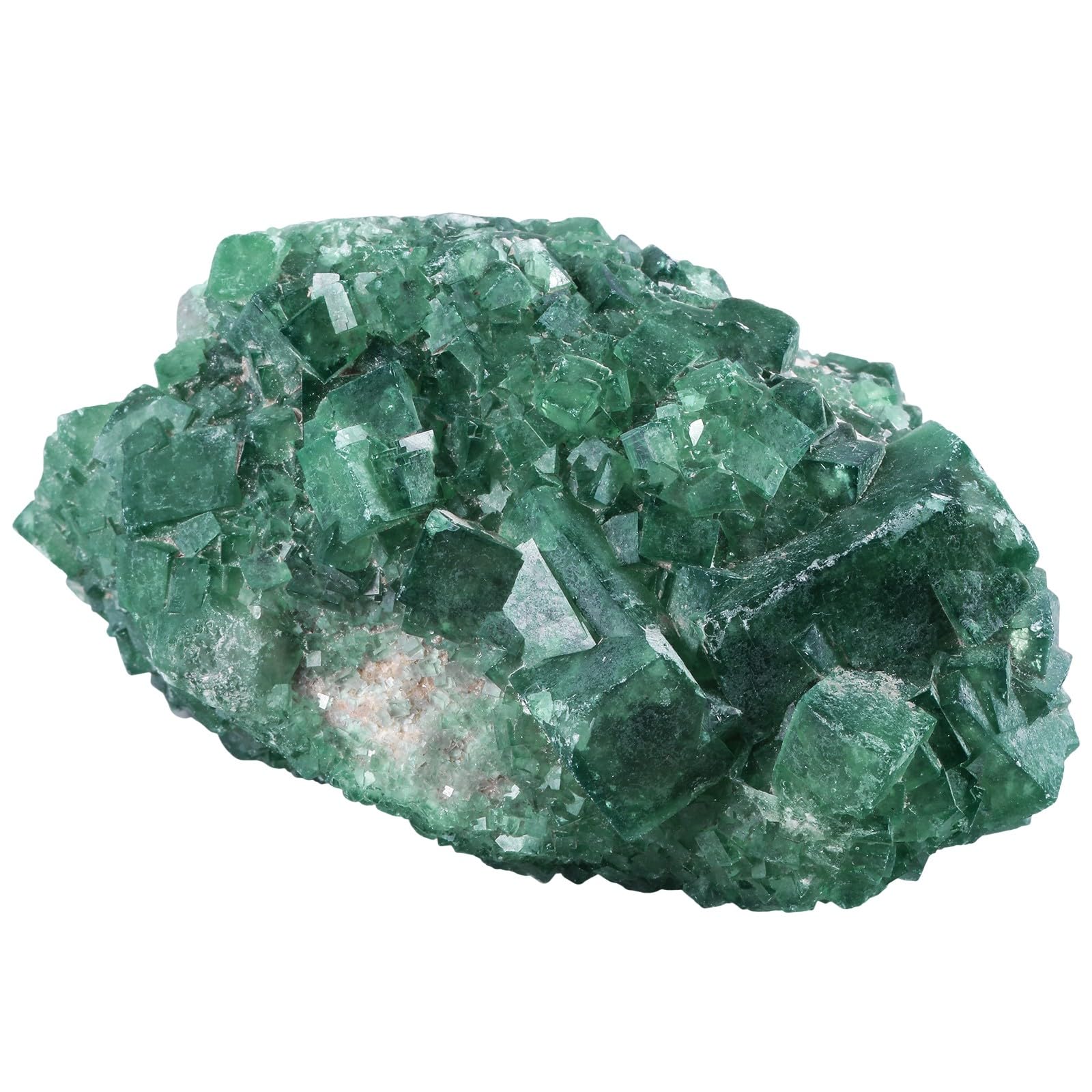 Cristal druse en fluorite verte pour sublimer votre jardin et votre maison