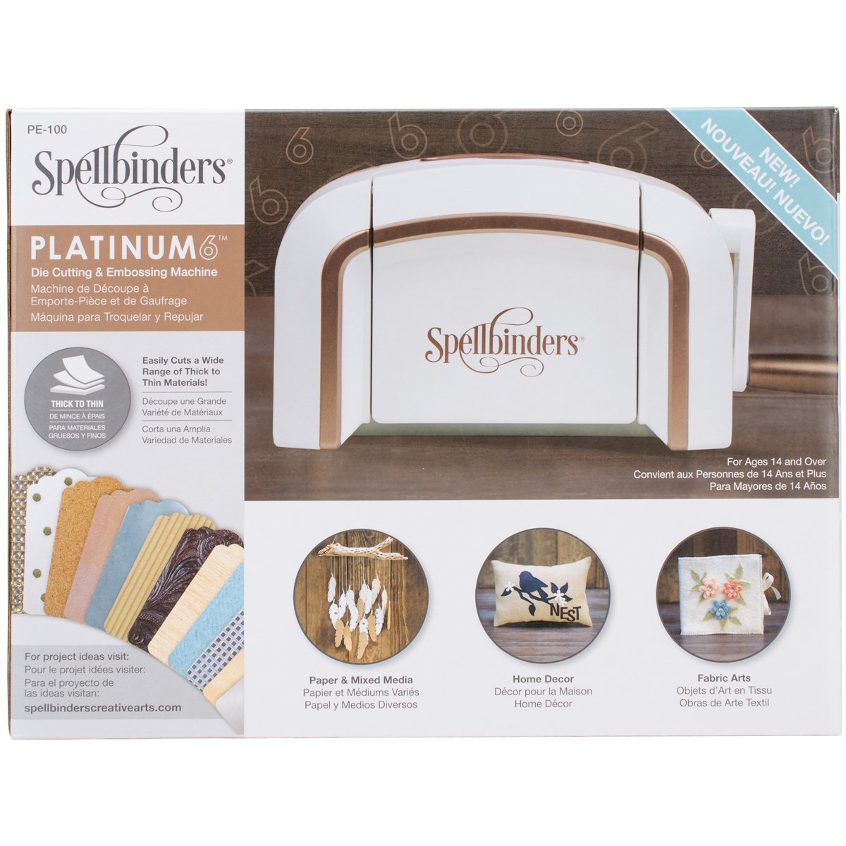 Buy Spellbinders PE100 Platinum 6.0 Die Cutting and Embossing Machine