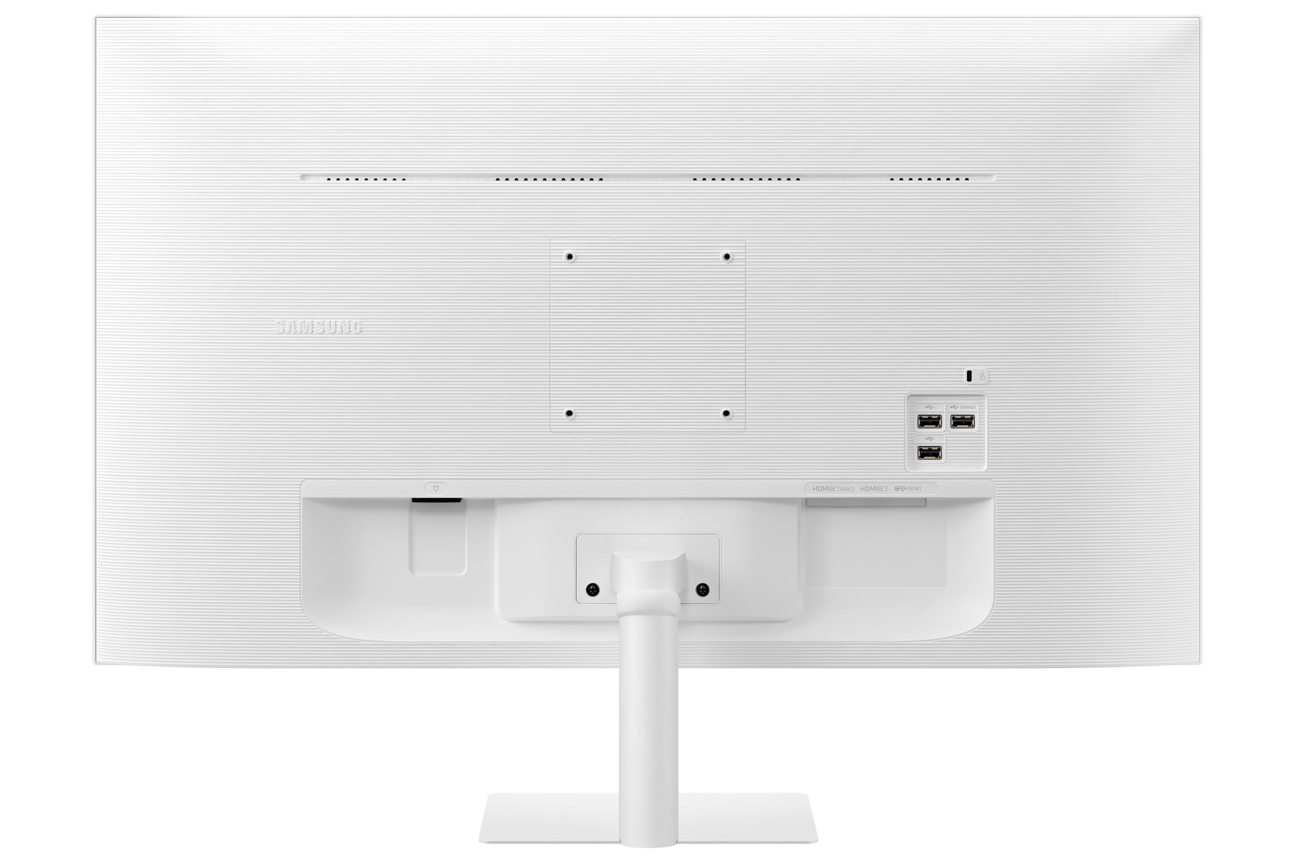 Samsung LS32FM703UUXXU 32" 4K Ultra HD HDR10 Smart Monitor with Speakers - White - 3840x2160, USB-C, HDMI, WiFi, Bluetooth, Smart Hub for TV streaming, Catch Up Apps and Gaming Hub — view 8