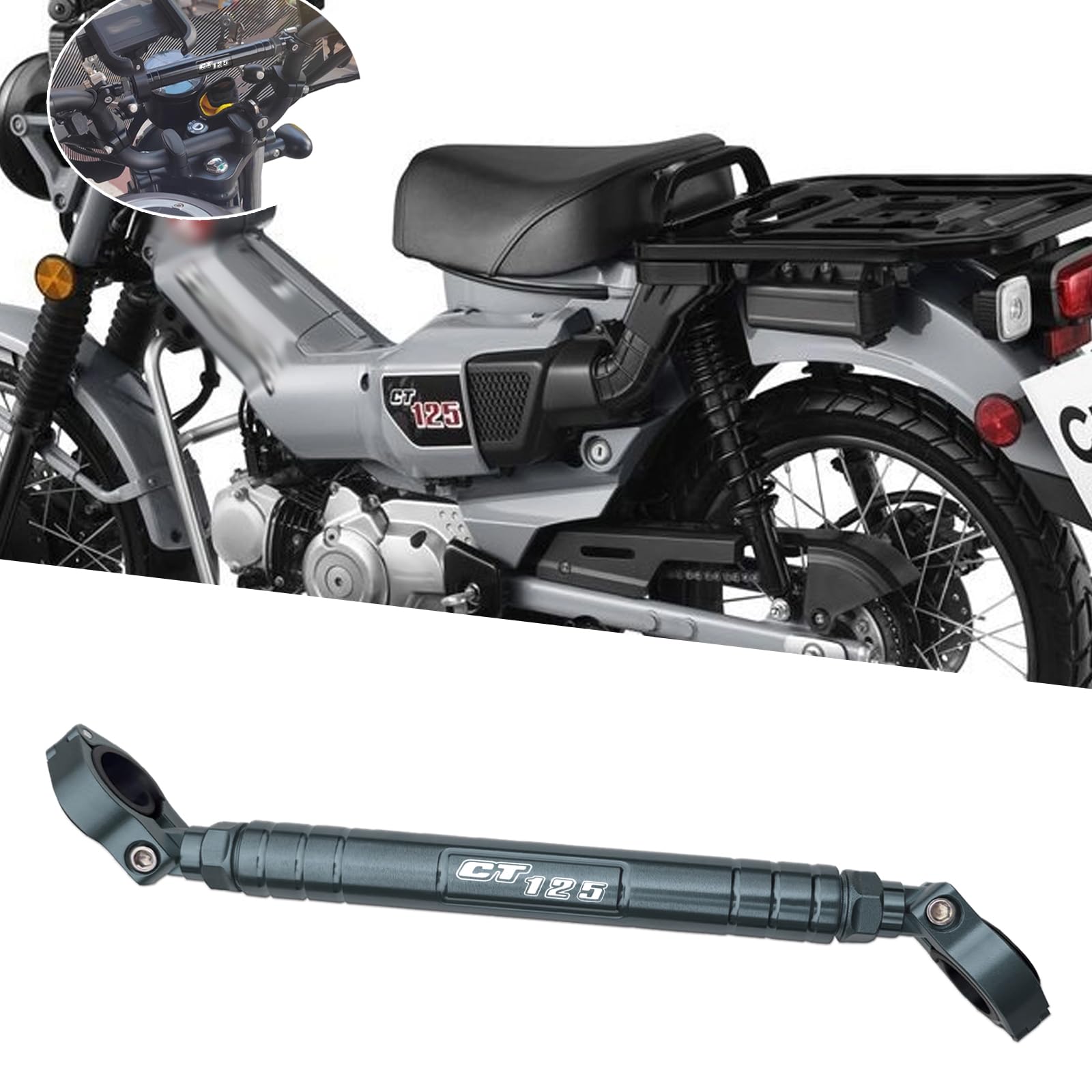 for CT125 Trail 125 Hunter Cub 2021-2026 Motorcycle CNC Aluminum Alloy Accessories Handle…