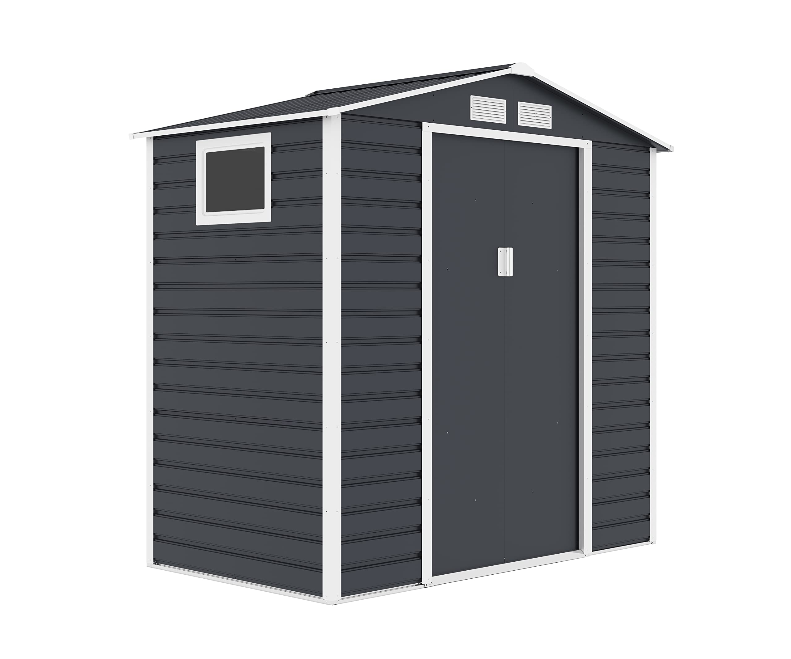 Casa de herramientas de metal Malmo 2,1 x 1,3 m Store Boss antracita