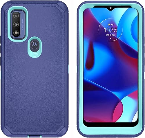 Miniatura 3 de Asuwish Funda de teléfono para Motorola Moto G Power 2022 5GMotoG Pure 2021, híbrida, resistente, a prueba de golpes, accesorios móviles, MotoGPure