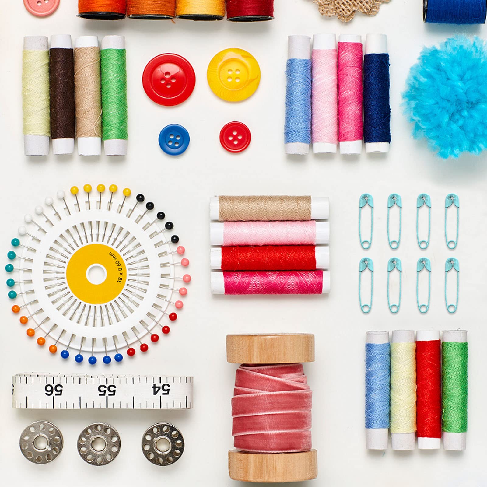 Spille Da Balia 120 Pezzi 19mm - Set Multicolore Resistente Alla Ruggine Per Cucito E Craft