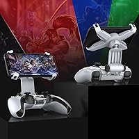 Vista 7 de DOBE PS5 Controller Mobile Gaming Clip for Playstation 5 Dualsense Controller Remote Play Mobile Phone Holder Clamp Adjustable Phone Mount Clip
