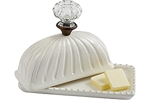 Mud Pie Butter Dish, Door Knob