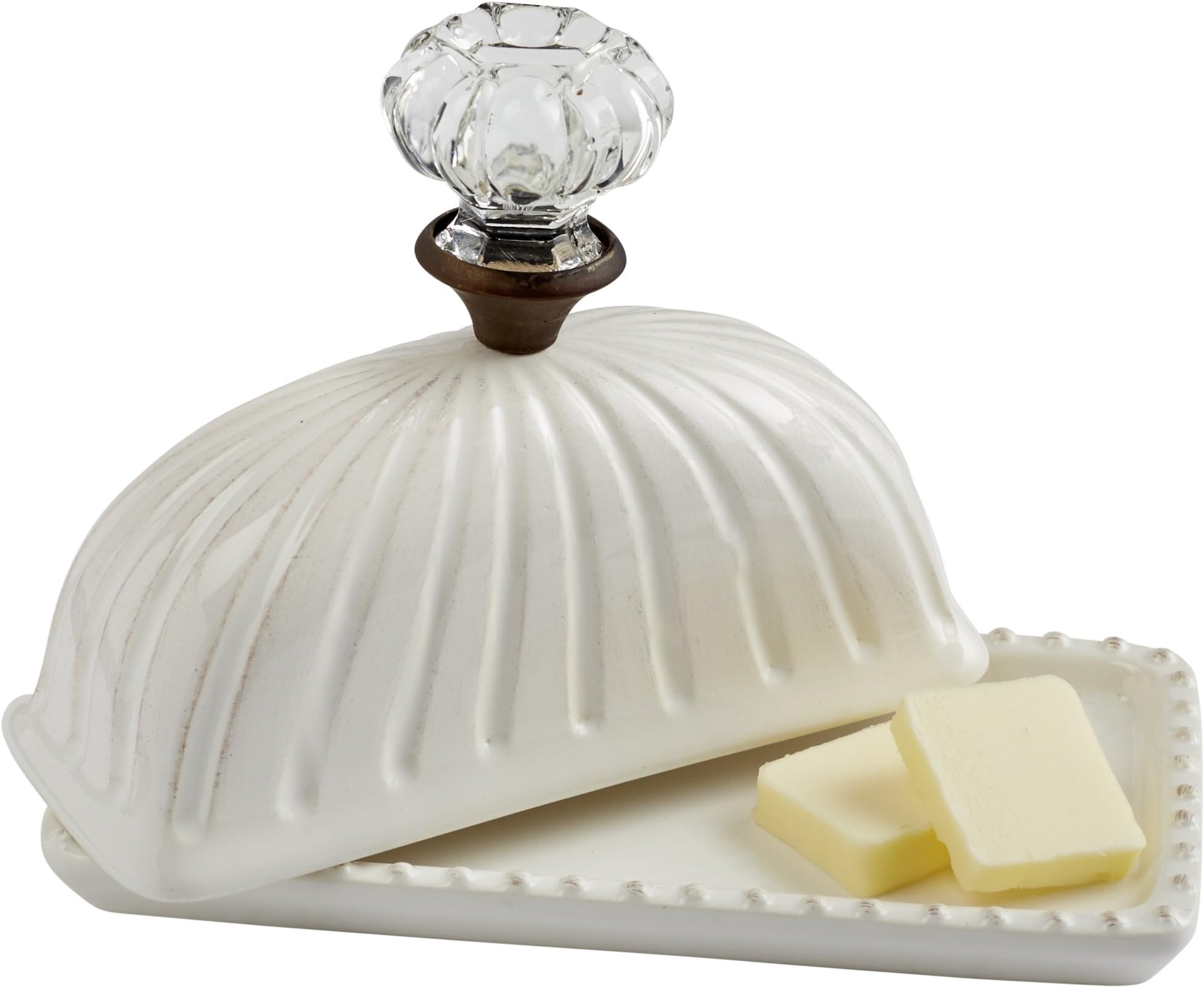 Door Knob Butter Dish by Mud Pie