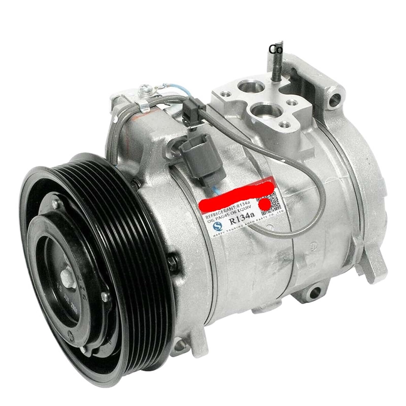 Genterun One Color Compatible For Honda， Element L4 2.4L 38810-Pzd-A00 38800Pzda013 38810Pzda00 437230-5060 447220-4941,Auto Ac Compressor-Stable Compression, Fast Cooling Performance