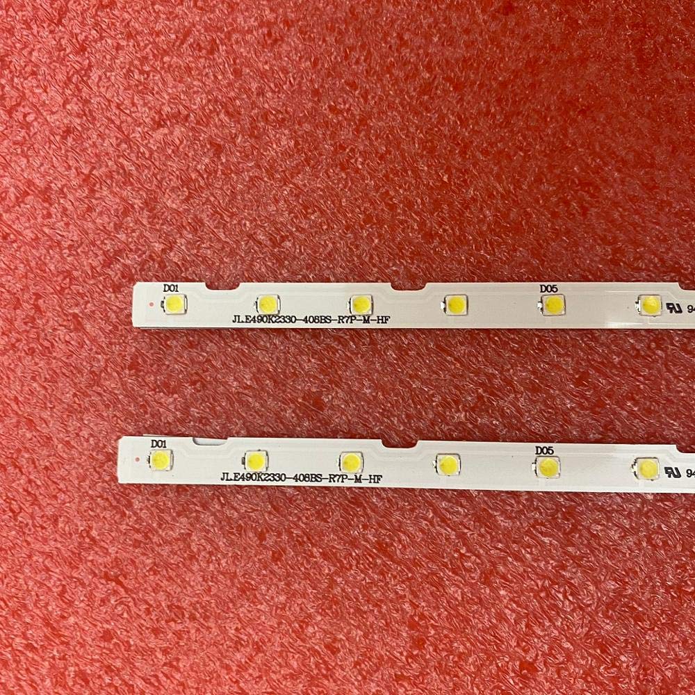 Tira De LED Compatible Fit For Samsung UE49NU7170 UE49NU7170U UN49NU7100 UE49NU7140U UE49NU7100 BN61-15483A BN96-45953A 45953B LM41-00630A 00557A(4 PCS For 2 TV)