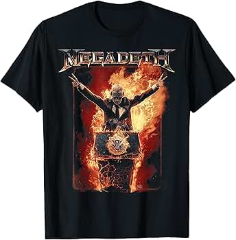 MEGADETH CROSS SWORDS VIC Tシャツ MEGADETH CROSS SWORDS VIC Tシャツ Megadeth t-shirt, Crossed