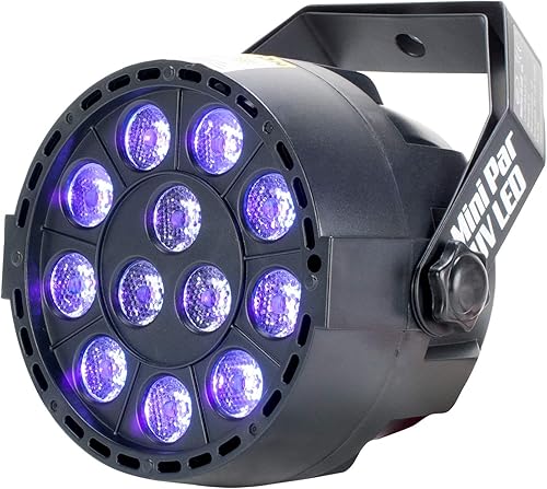 Eliminator Lighting Iluminación LED, negro (MINIPARUVLED)