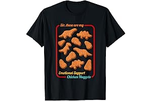 Sir, Those Are My Emotional Support Chicken Nuggets T-Shirt
