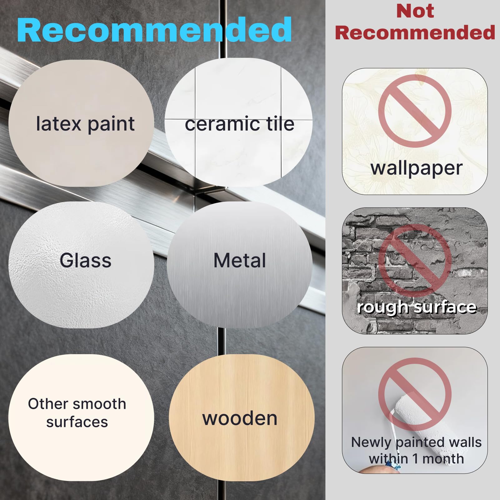 Cinta Metálica Autoadhesiva de Acero Inoxidable Plateada – 5m x 1cm para Protección de Bordes de Paredes, Marcos de Puertas y Azulejos, Ideal para Decoraciones Creativas