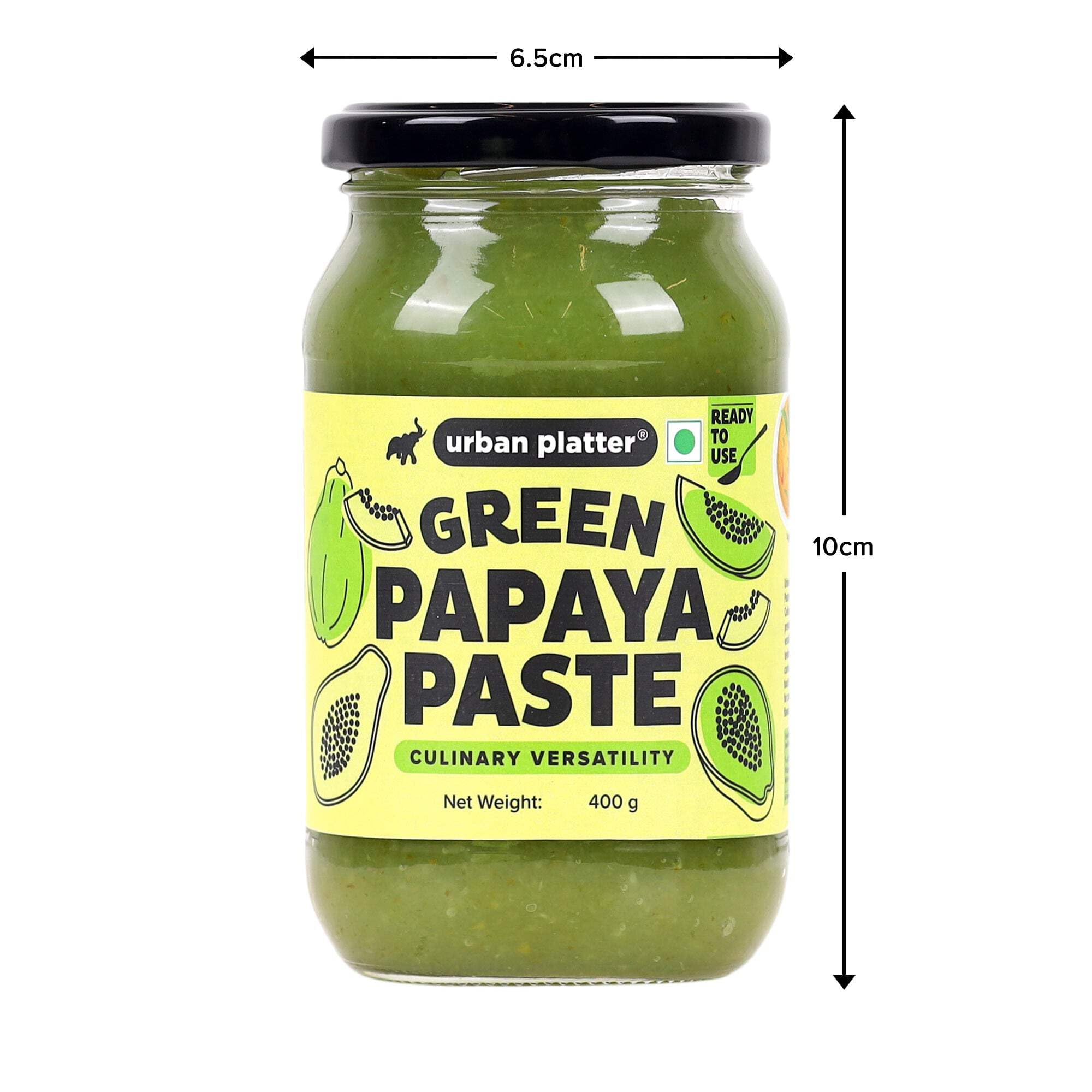 Urban Platter Raw Papaya Paste, 400g / 14 oz [Natural Meat Tenderizer] - Image 4 thumbnail