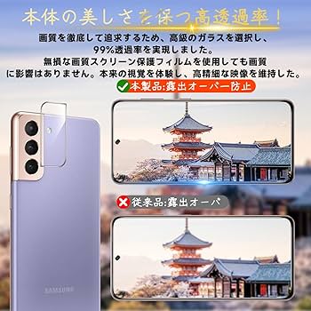 Amazon.co.jp: Galaxy S21 5G SCG09 SC-51B フィルム 【Seninhi