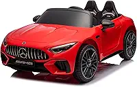 Carro Mercedes AMG 2 Lugares (Vermelho) R/C Eletrico 12V Bandeirante