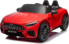 Carro Mercedes AMG 2 Lugares (Vermelho) R/C Eletrico 12V Bandeirante