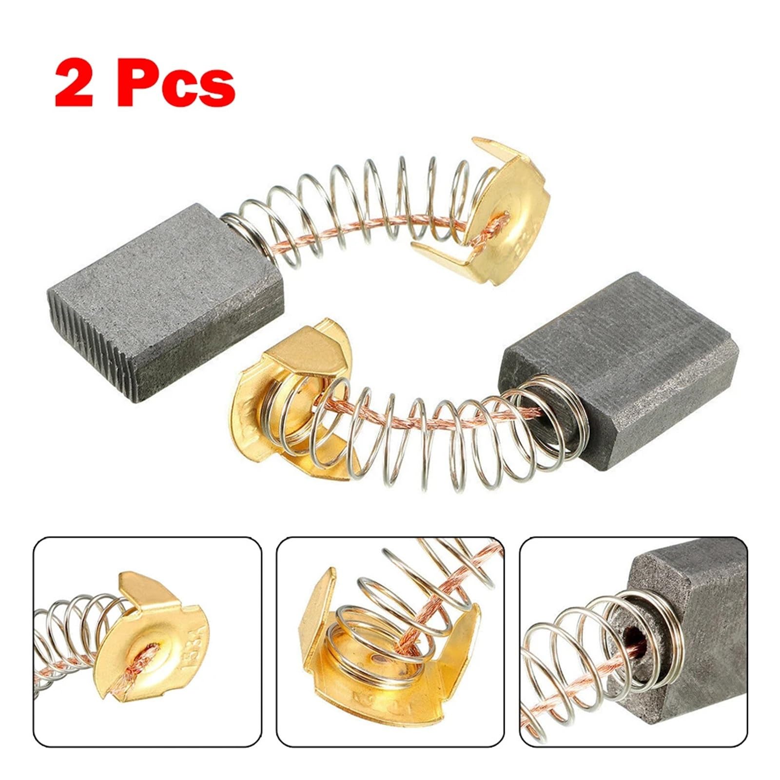 2 szt. Szczotki węglowe do silników elektrycznych 16mm X 13mm X 6mm część zamienna Herramientas Ferramentas multimetr Taladro
