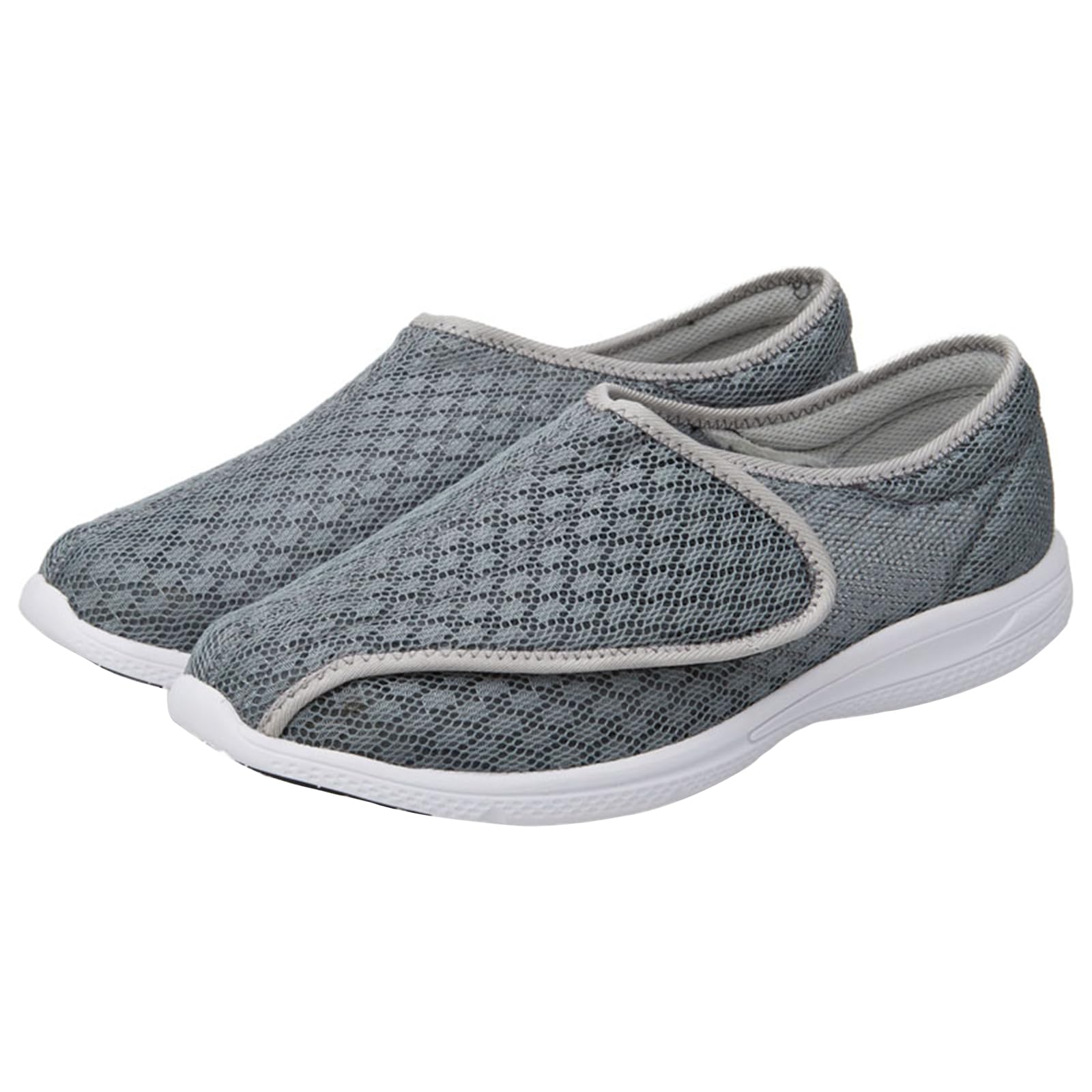 Buty cukrzycowe dla mężczyzn, kobiet, bardzo szerokie, regulowane, antypoślizgowe, ortopedyczne, pantofle, pulchne, szerokie stopy