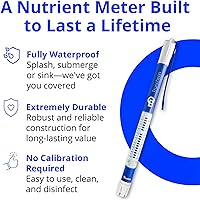 Vista 7 de Bluelab TRUNV2 Medidor de Nutrientes Truncheon, Probador Digital de Conductividad en Agua (Las Escalas Incluyen: EC, 500, ppm 700, CF, TDS)