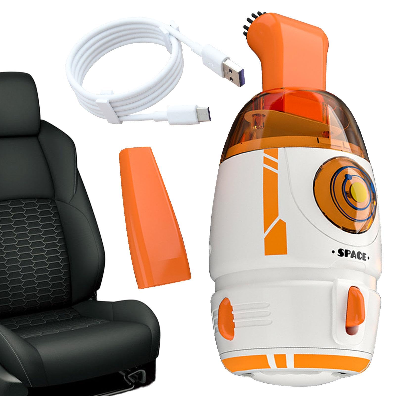 Handheld Vacuum Cleaner | Vacuum Handheld Desktop Dust Cleaner | Ergonomic Design Desktop Cleaning Tool for Removing Debris, Paper Clutter, Pet Hair, Daily Dust, and Other Impurities