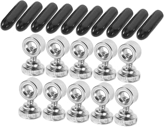 Jump Rope Screw End Caps, 10 Sets Steel Replacement Hardware