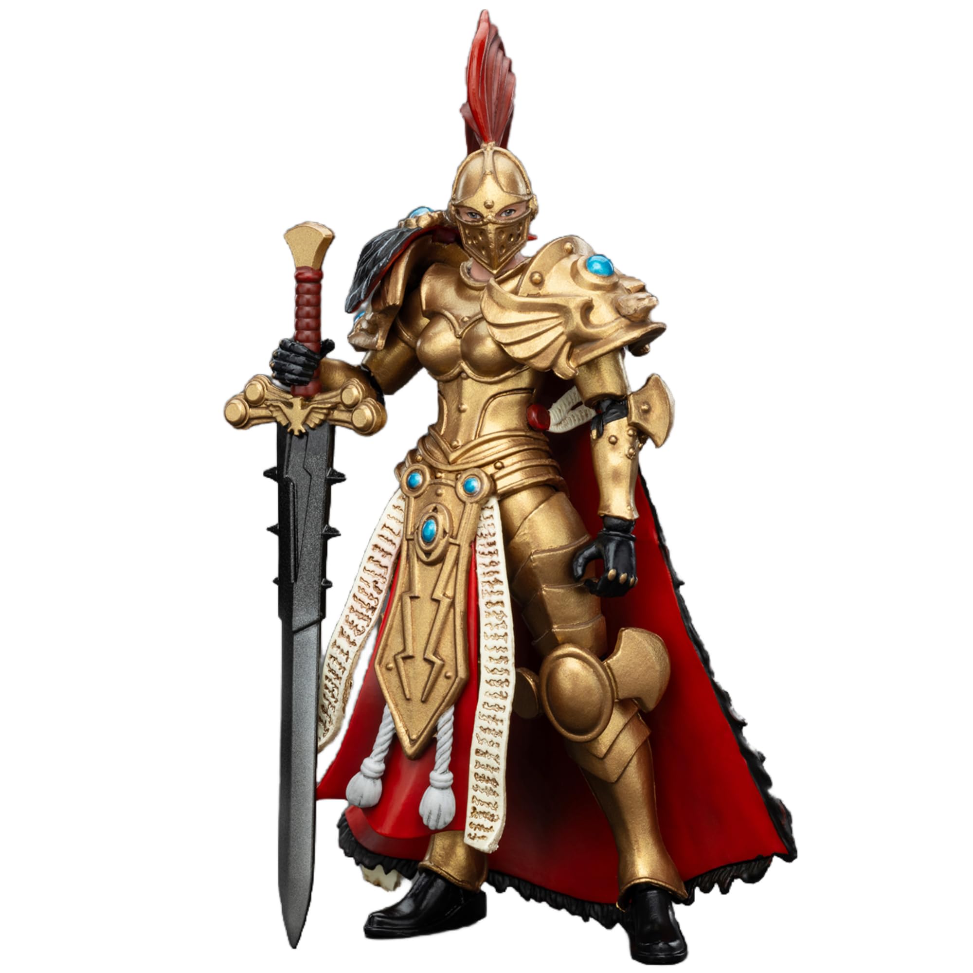 TOYVERSE JOYTOY 1/18 Warhammer The Horus Heresy, Sisters of Silence White Falcons Vigilator Frame Vigilator Mistress, Movable Joints Character Model, Age 15+ — image 1