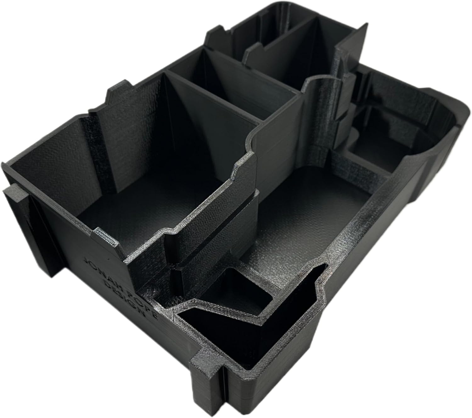 Jonah Pope Design 3d Printed Insert designed for M12 Fuel Multi Tool and Packout Organizer (Insert only) (Black)