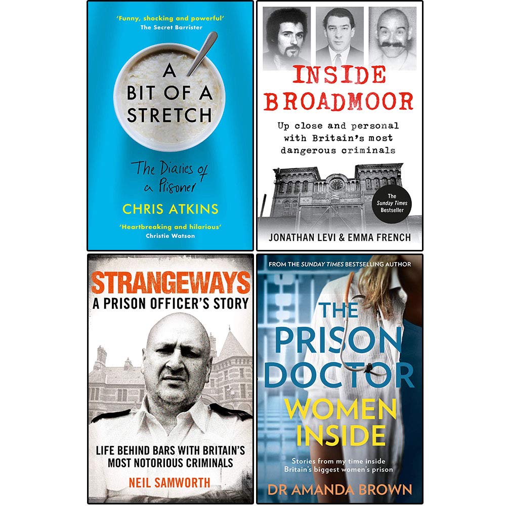 A Bit of a Stretch, Inside Broadmoor, Strangeways and The Prison Doctor 4 Books Collection Set