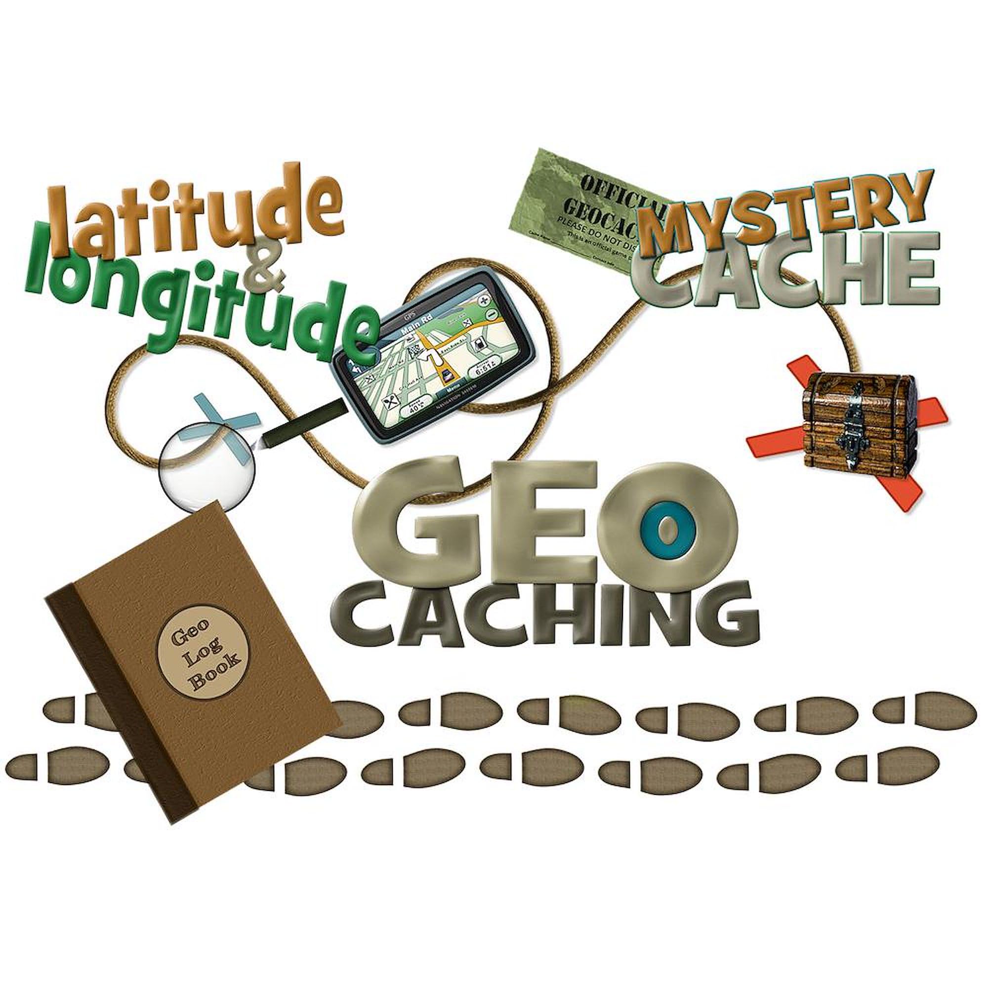 CafePress Geocache Fever Scroll Holiday Ornament 4