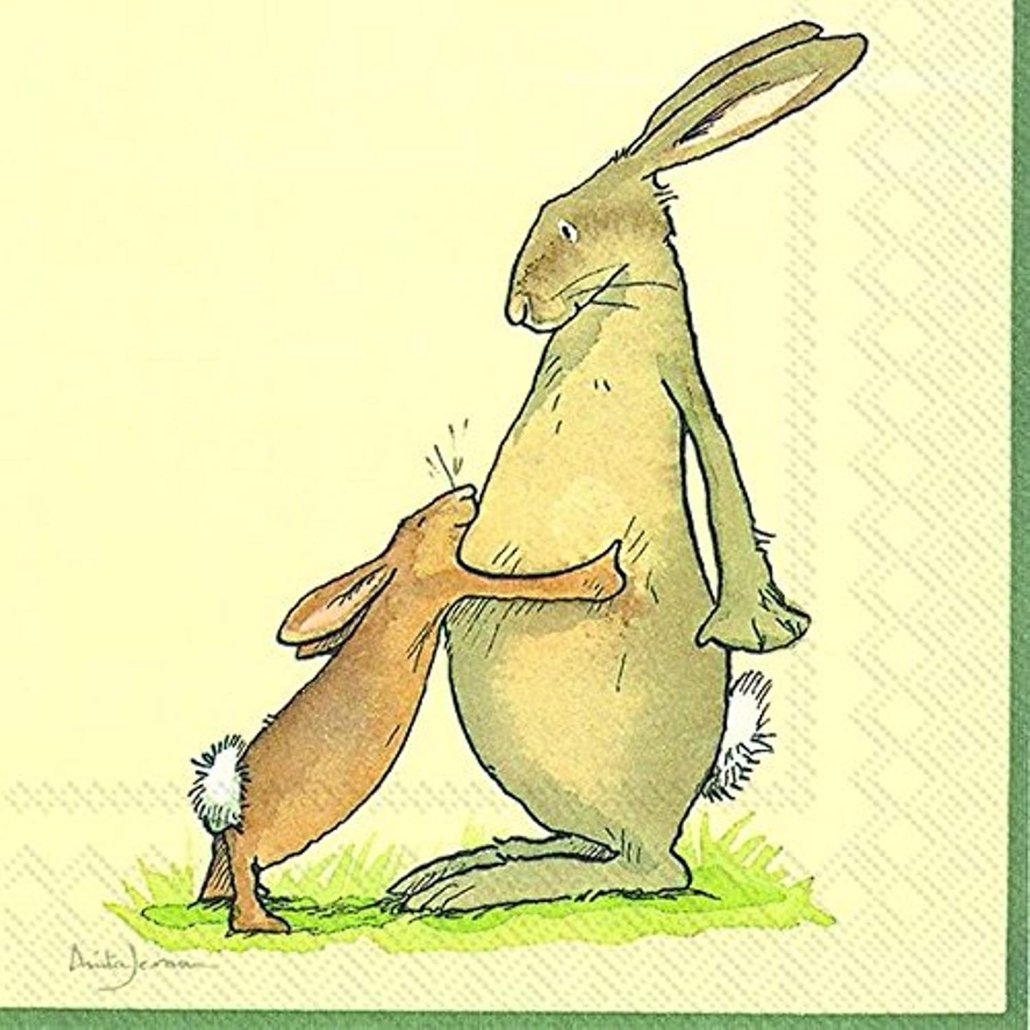 Anita Jeram 20 Luxury Paper Cocktail Napkins-You're the Best