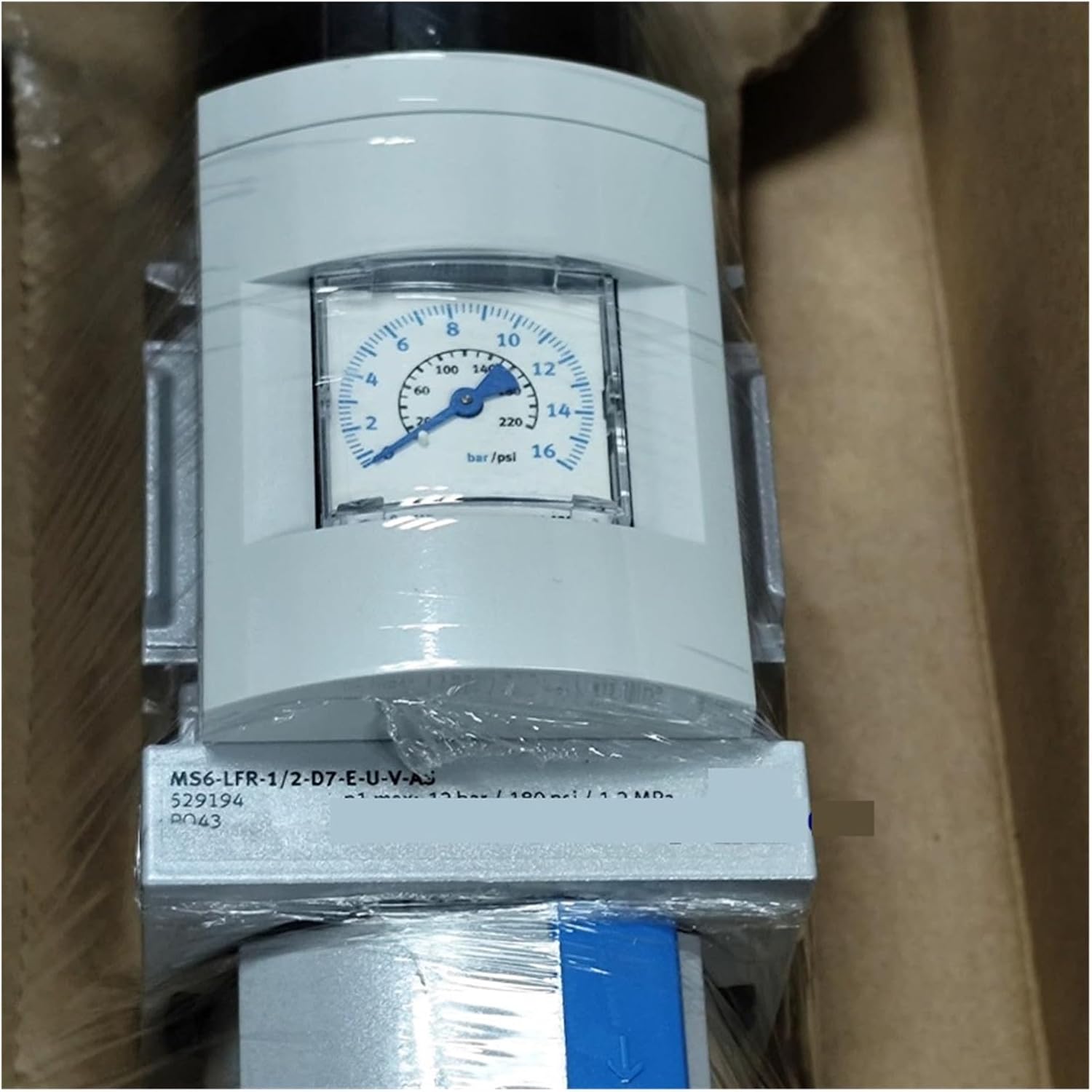 Filter Pressure Reducing Valve MS6-LFR-1/2-D7-CUV-AS 530340 MS6-LFR-1/2-D7-EUV-AS 529194(530340)
