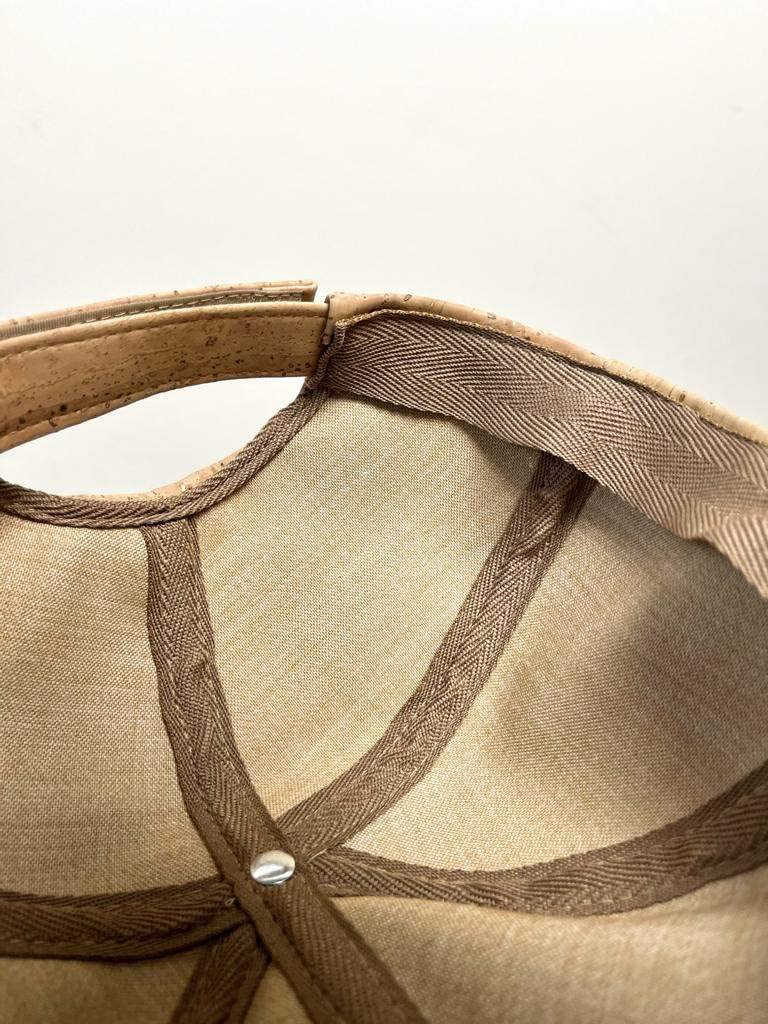 Gorra de béisbol de corcho de moda | Gorra Snapback | Gorra con visera | Natural y sostenible | Corcho de Portugal | Marrón o Beige