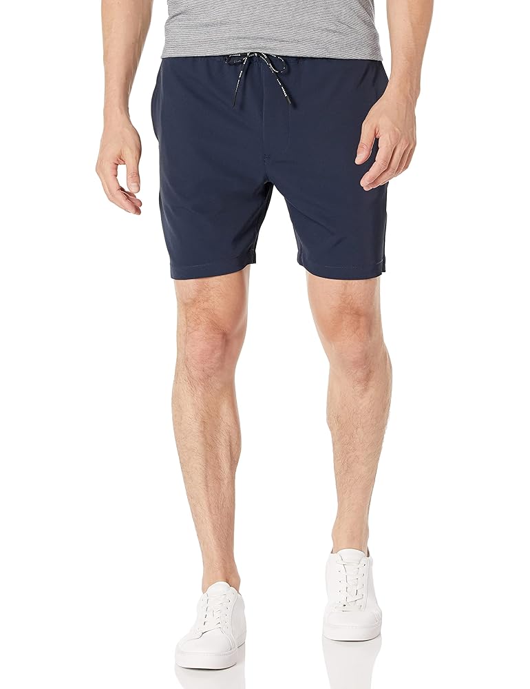 Club Monaco mens Athletic Short Pants, Dark Navy, X-Small US