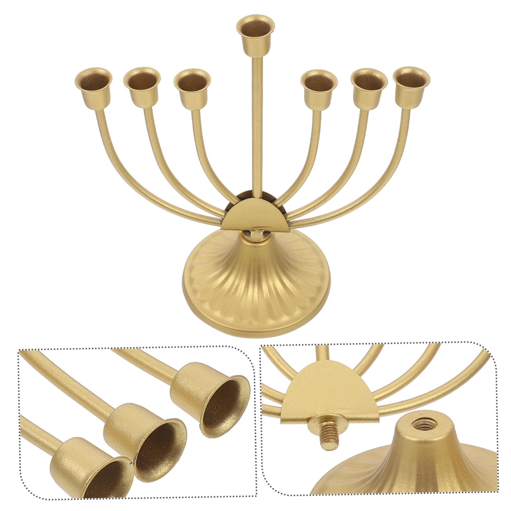 Amazon｜GARVALON 枝 ハヌカのメノーラー 鉄製 ヴィンテージ風 ユダヤ