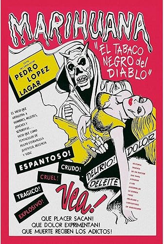 ArtDirect Vintage Vices Marihuana Story - Spanish II 7x10 UnFramed Art Print Poster Ready for Framing by Vintage Vices