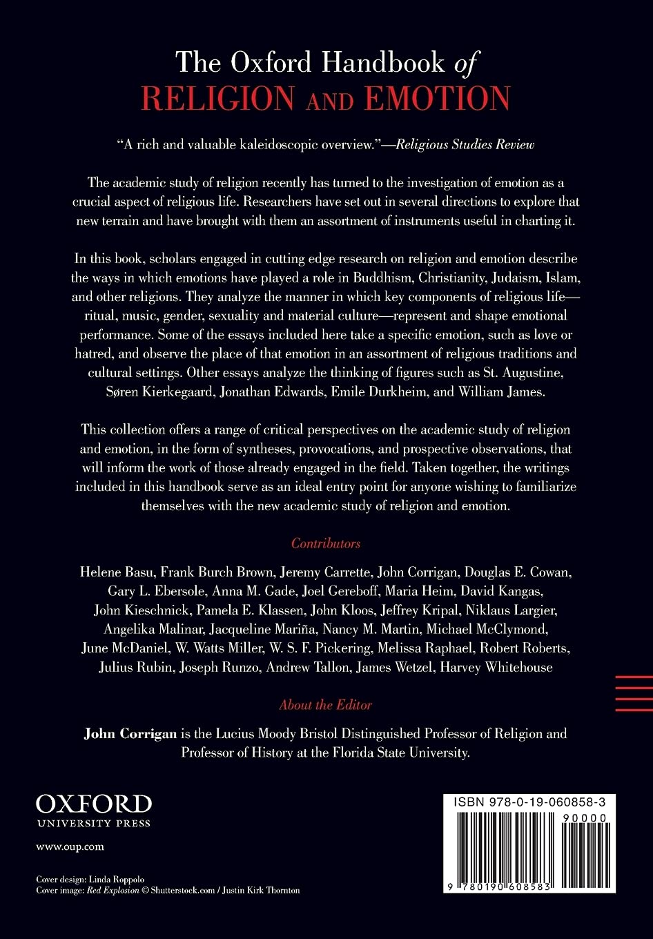 THE OXFORD HANDBOOK OF RELIGION AND EMOTION