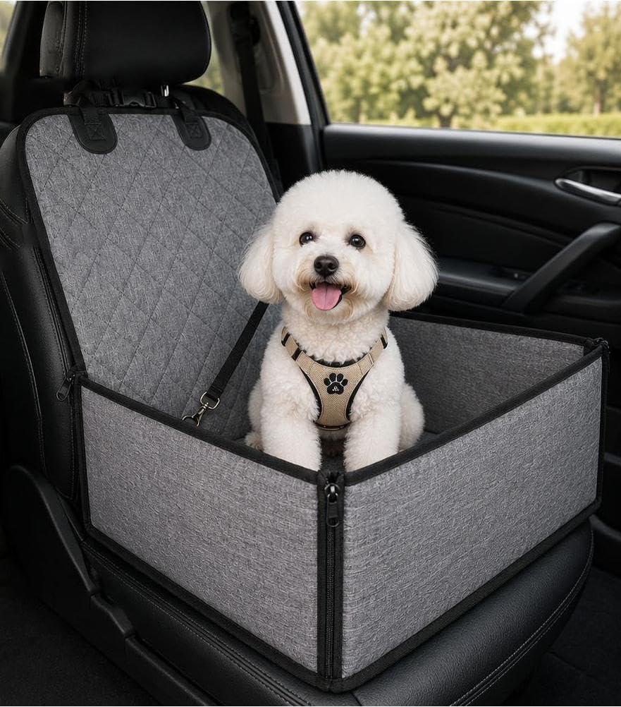 ZHOUDONGQINDASHUN Front Seat Dog Pet Basket for Skoda Elroq Mk1 2024-2026
