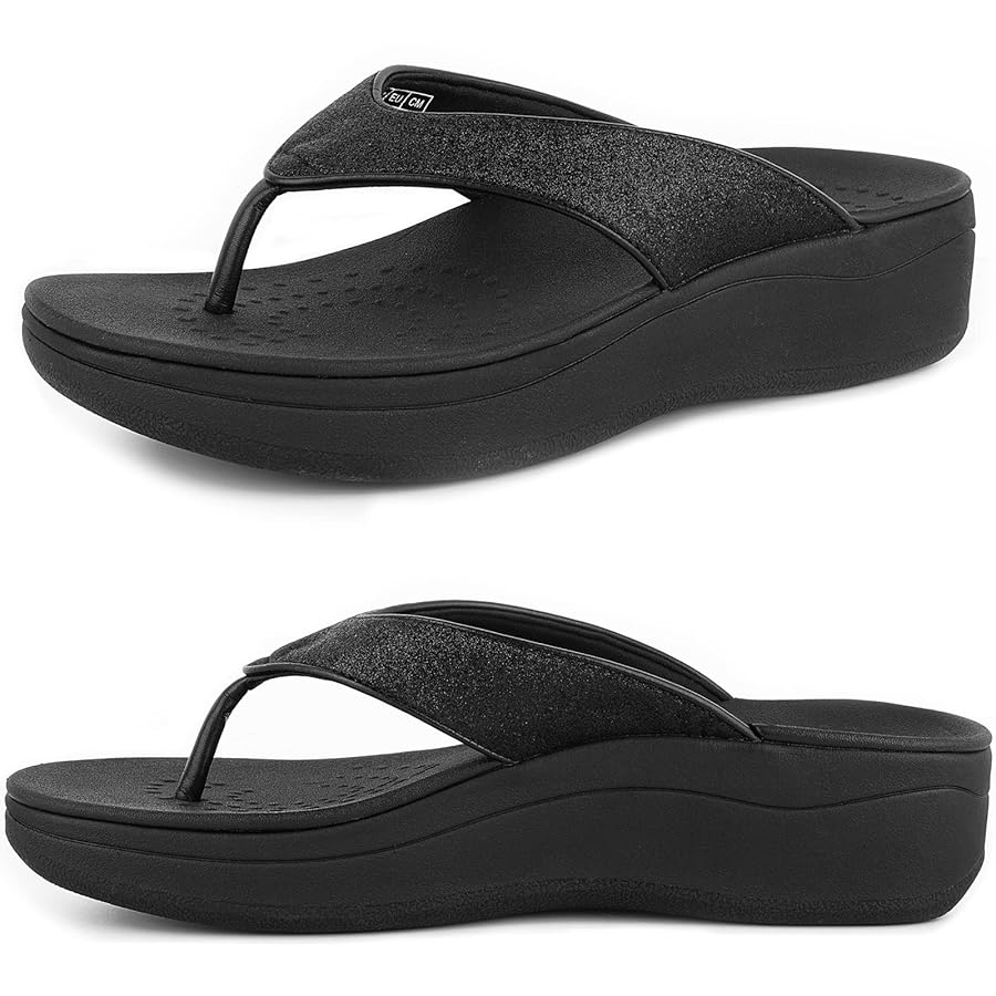 ★SAINT SATIN☆Hearty 5 cm Height Flip-flop Bench. Women's Comfort Flip Flop | Costco