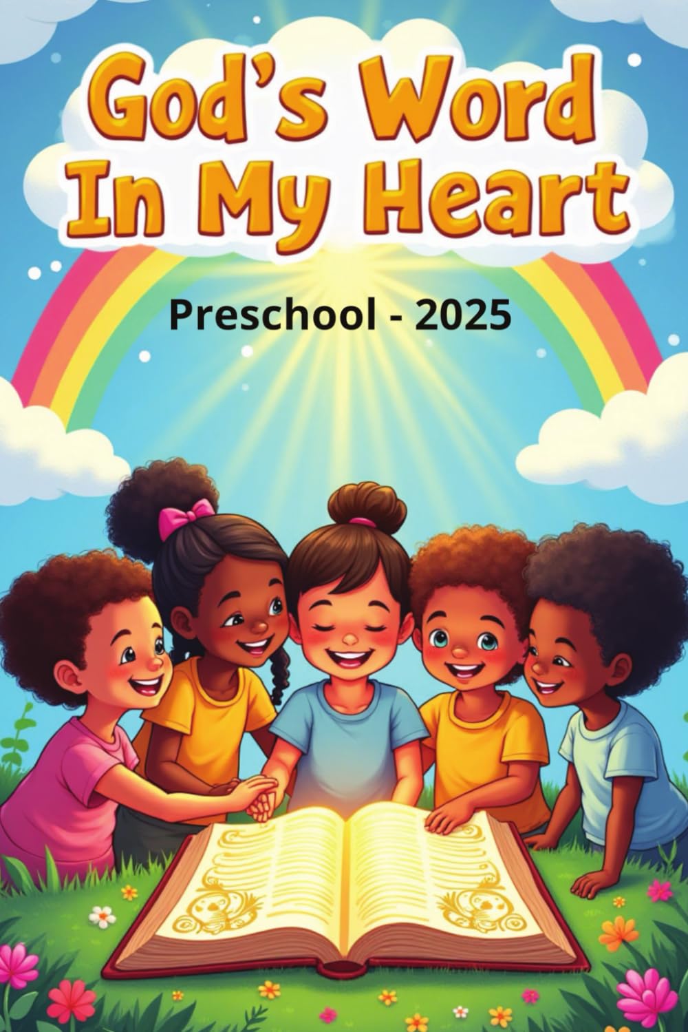 God’s Word in My Heart: A Scripture Memory Coloring Book for Preschoolers