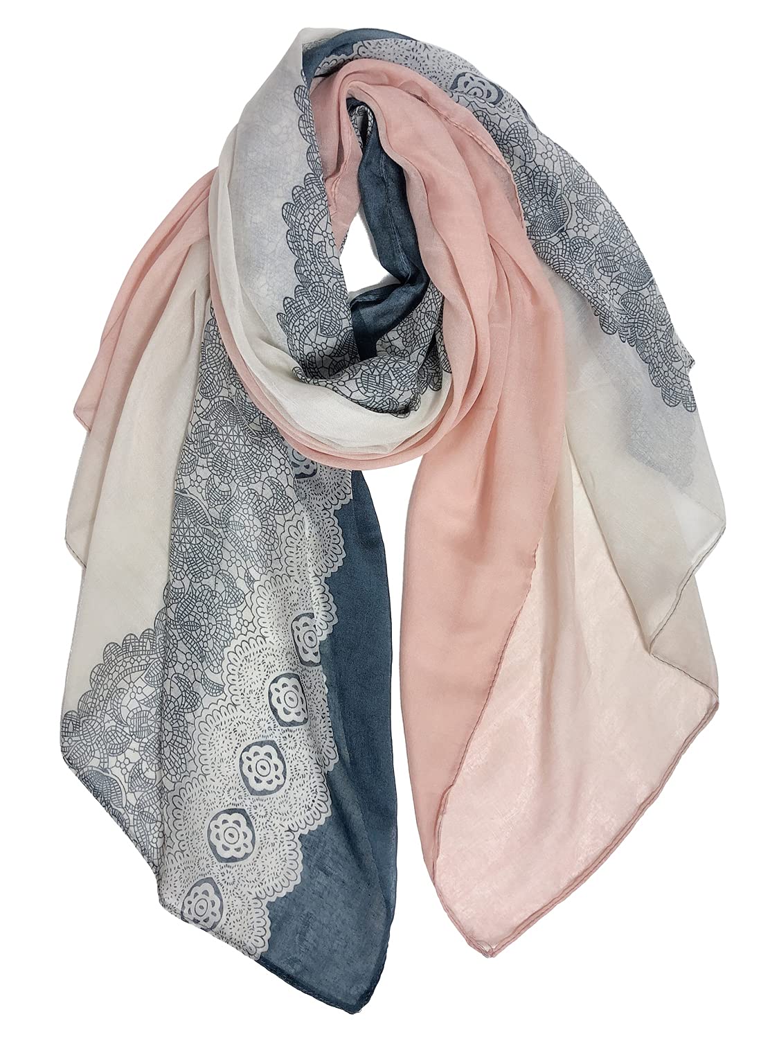 Sinleey Scialle Da Donna Vintage Anni '20, Scialle Avvolgente In Rete - Foto 2