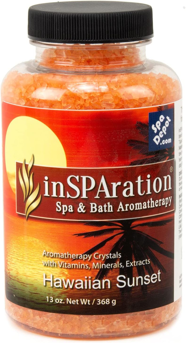 Hawaiian Sunset Aromatherapy Crystals for Spa, Hot Tub & Bath 13 oz.