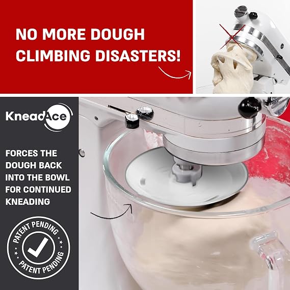 Ultimate Sourdough Baking Kit - Dough Hook Shield & Pro Sourdough Bread Starter Jar