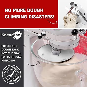 Ultimate Sourdough Baking Kit - Dough Hook Shield & Pro Sourdough Bread Starter Jar
