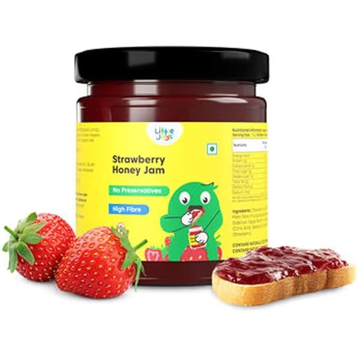 Little Joys Strawberry Honey Jam 250g - Pure Goodness