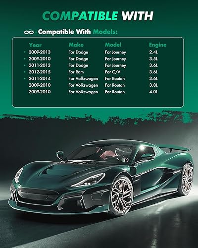 Miniatura 3 de Kit de discos de freno de rotores de freno de SCITOO para Dodge Grand Caravan 08-16, Dodge Journey 09-13, Volkswagen Routan 10-12