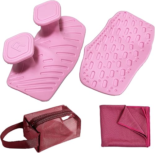 Empuñaduras mejoradas para levantamiento de pesas agarres antideslizantes extra grandes y gruesas con diseño transpirable y protección de la palma,