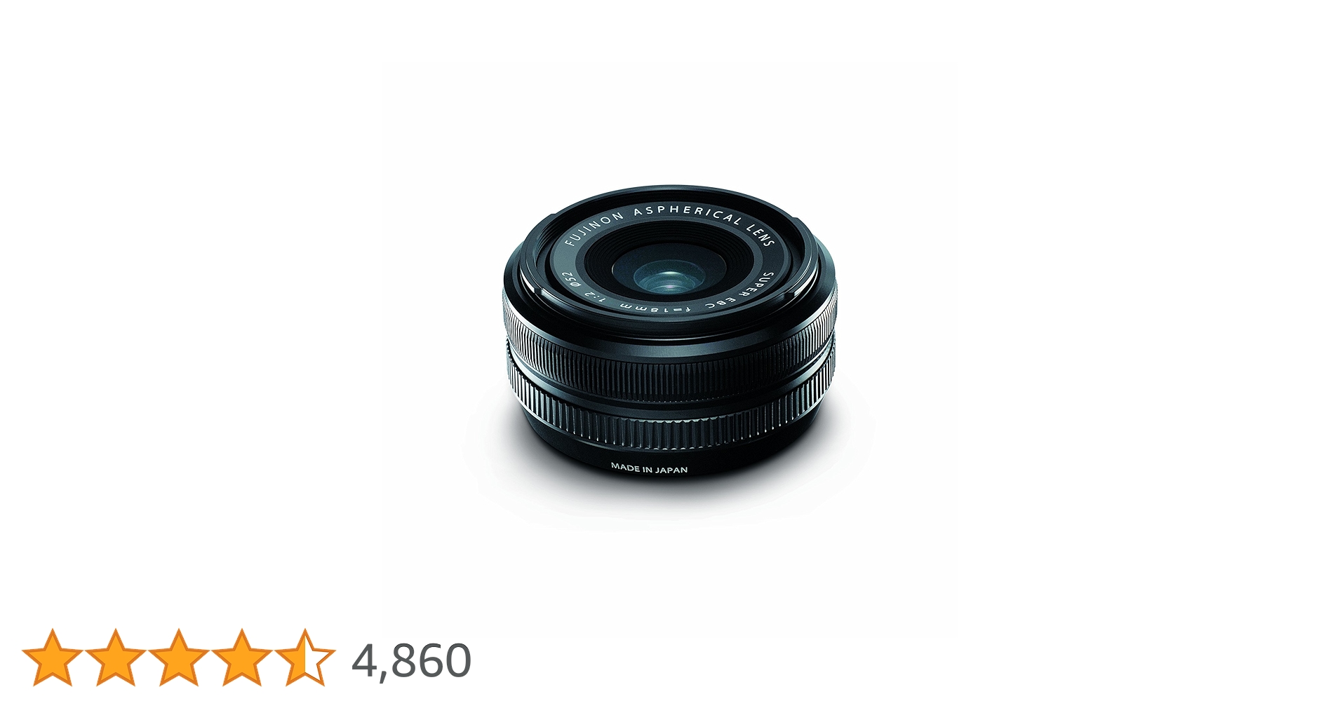 Amazon.co.jp: FUJIFILM XFレンズ FUJINON XF18mm F2 R 単焦点