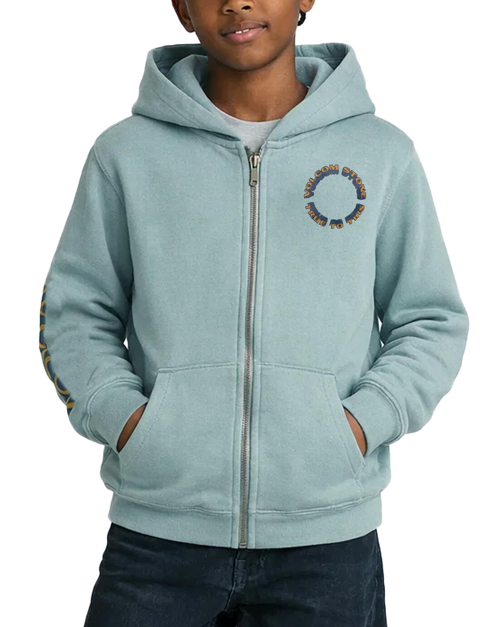 Volcom Boys Long Sleeve Pullover Graphic Hoodie Sweatshirt (8-20)