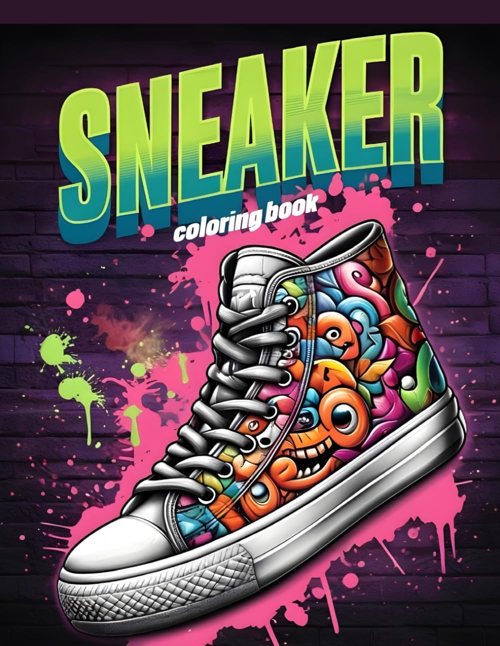 Sneaker Coloring Book: Streetwear Sneakers