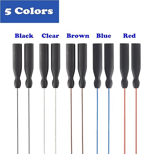 Miniatura 5 de Correas para lentes  Correa para lentes de sol, correas para gafas, soporte de cuerda para gafas, kit de correa para gafas alrededor de tu cuello